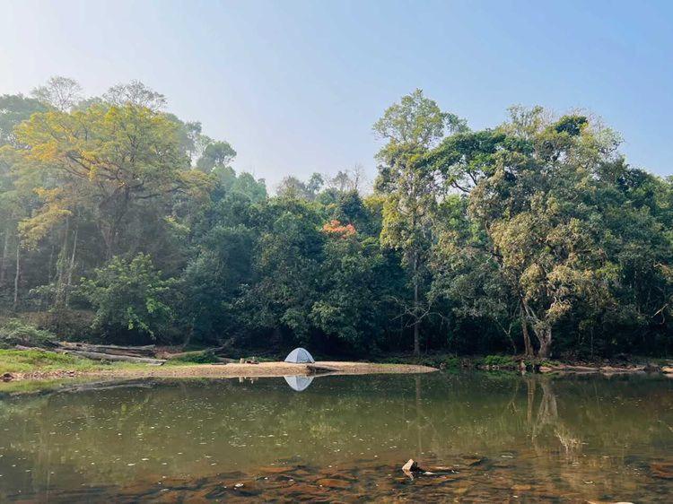 Coorg River Rock Camping Madikeri Exteriör bild